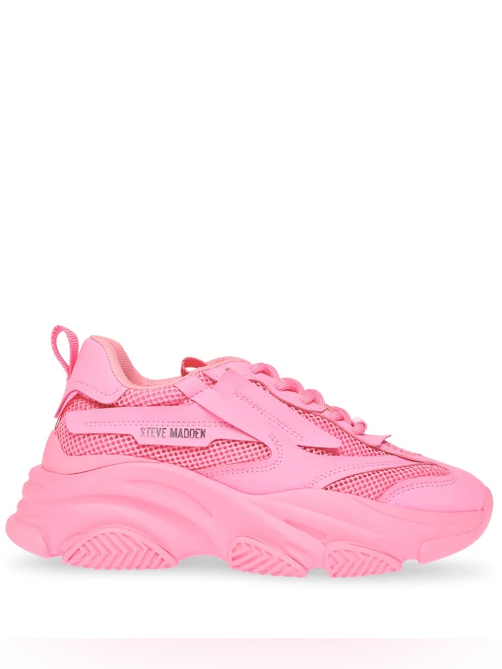 Steve Madden Pink Canvas Slip-On Sneakers